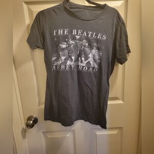 Gray The Beatles Abbey Road T-Shirt